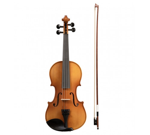 Cascha HH-2050 Скрипка 4/4, с футляром, смычком, запасными струнами, мостиком и канифолью